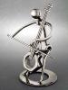 Cello Metal Figurine