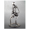 metal saxophonist figurine