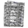 Music Notes Scarf - White 
